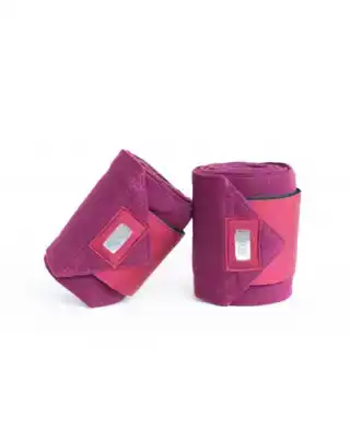 SHOWTIME CROWN BANDAGE SET 4 STUKS BURGUNDY