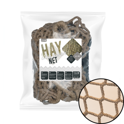 HAY SLOWFEEDER NET 2,5 KG (5 MM DIK, MAASWIJDTE 45 MM)