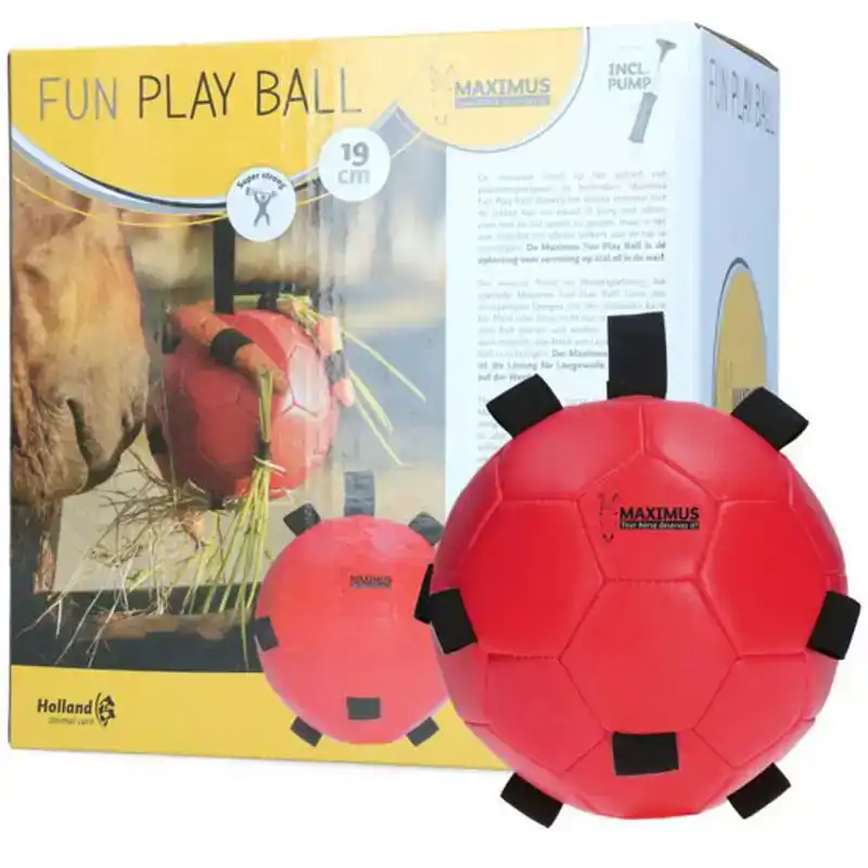 MAXIMUS FUN PLAY BALL RED