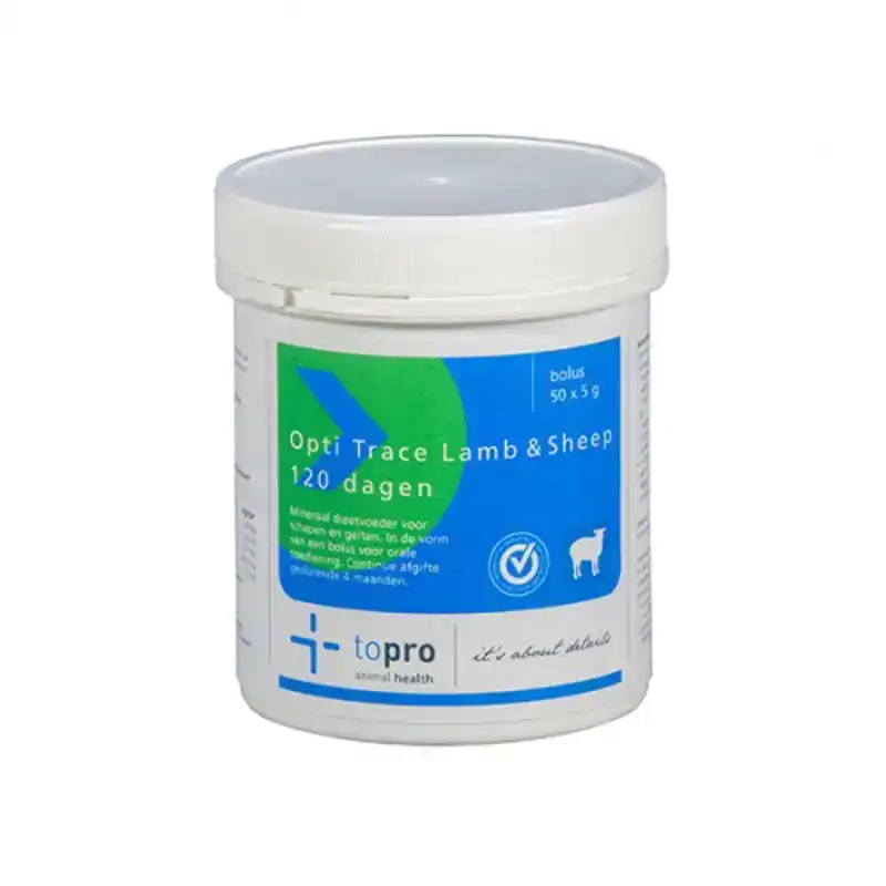 TOPRO OPTI TRACE BOLUS LAM/SCHAAP 120 DAGEN