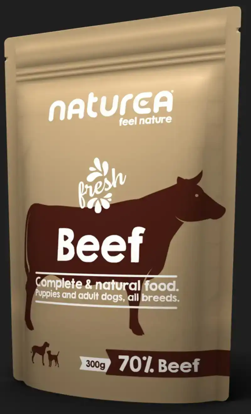 NATUREA DOG WET FOOD BEEF 300 GR