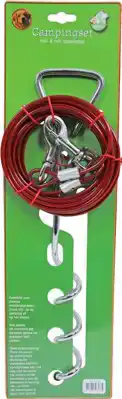 CAMPINGSET 6-MTR STAALKABEL