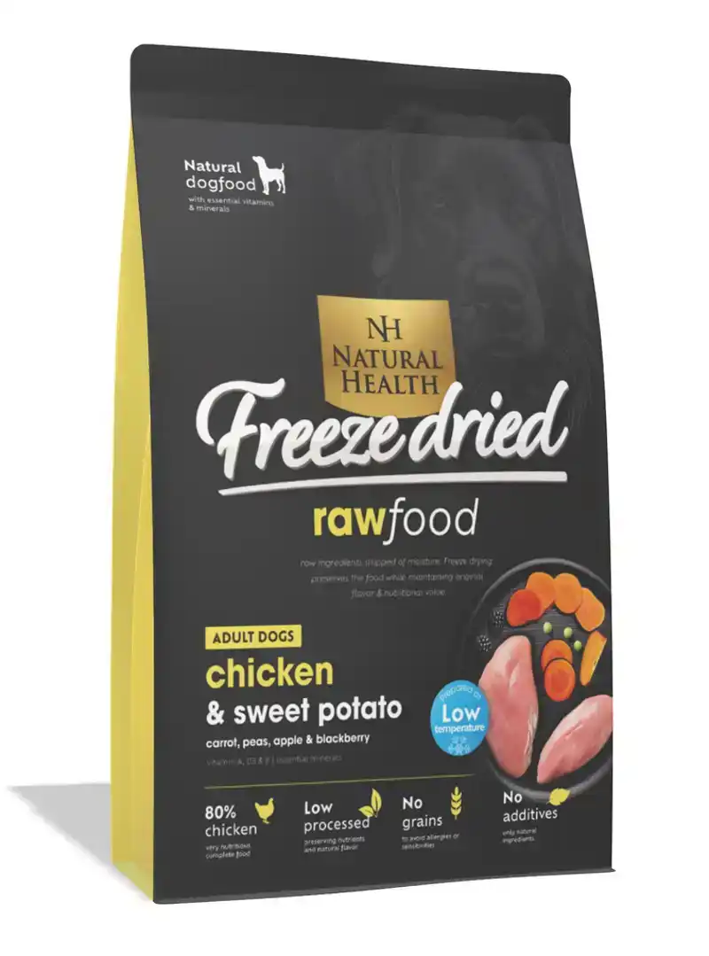 NATURAL HEALTH DOG FREEZE DRIED CHICKEN 400 GR.