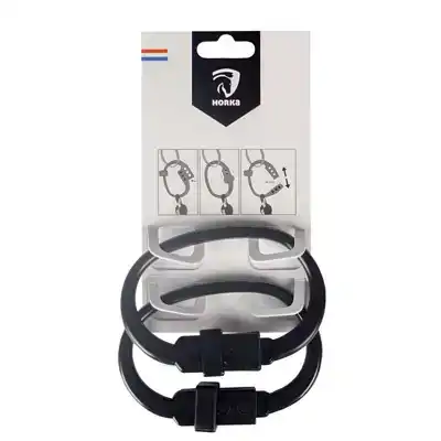 SAFETY RELEASE RING ZWART