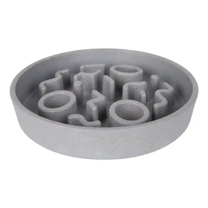 DISTRICT 70 BAMBOO CAT SLOW FEEDER - Ø 13,5 CM - ICE BLUE