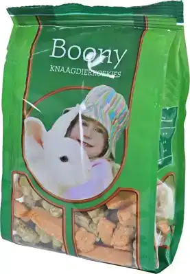 BOONY KNAAGDIER KOEKJES KLAVER/WORTEL MIX