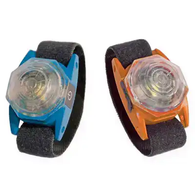 DUVO+ FLASHLIGHT OCTA USB BLAUW/ORANJE