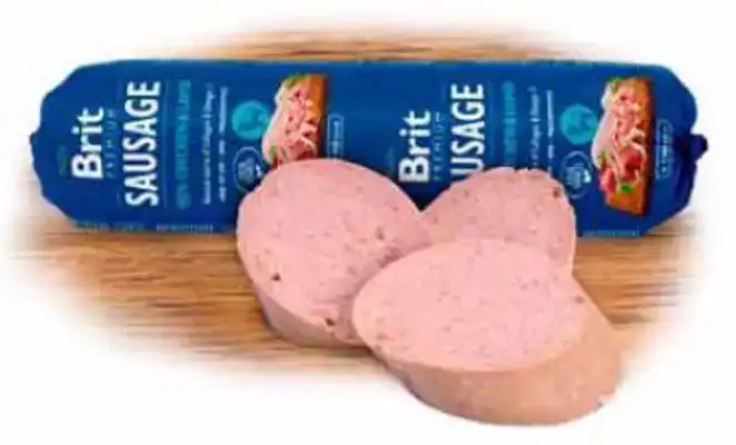 BRIT VLEESROL KIP EN LAM 800GR