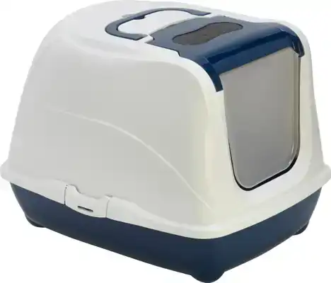 KATTENTOILET FLIP CAT JUMBO BLAUW