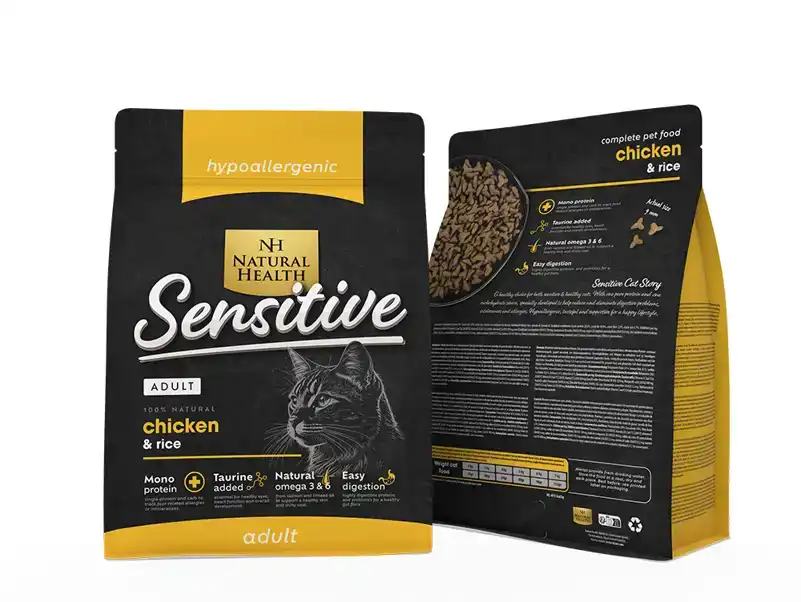 NATURAL HEALTH CAT CHICKEN ADULT 1,5 KG.