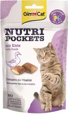 GIMCAT NUTRI POCKETS EEND 60 GRAM