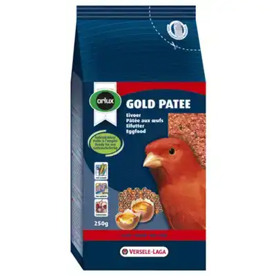 ORLUX EIVOER PATEE KANARIES ROOD 250 GRAM
