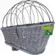 FIETSMAND RIET 42/57CM+REK GRIJS
