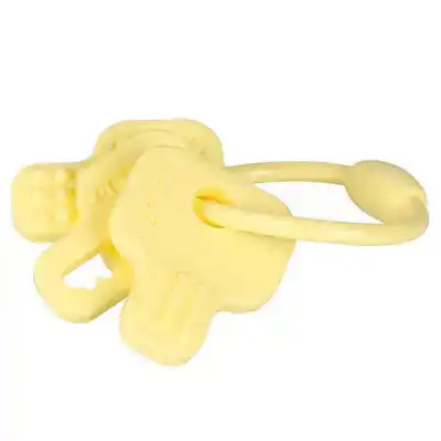EBI PETIT KAUWSPEELTJE CLEO 8X6,5X1CM GEEL