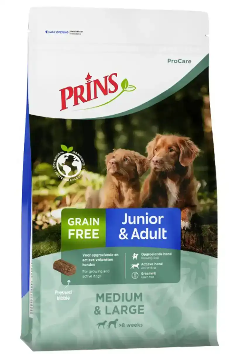 PRINS PROCARE GRAINFREE JUNIOR & ADULT 3 KG