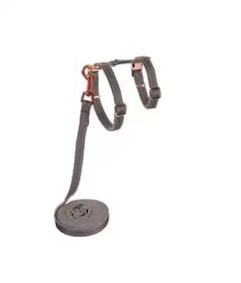 CATZ URBANCAT TUIG+LIJN S DOVE GREY 1 ST