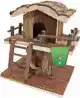 HAMSTERHUIS BOOMHUT NATURAL 22CM