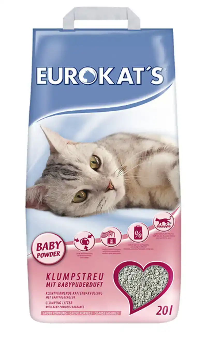 EUROKAT'S MET BABYPOEDERGEUR 20 LITER EUROKAT'S
