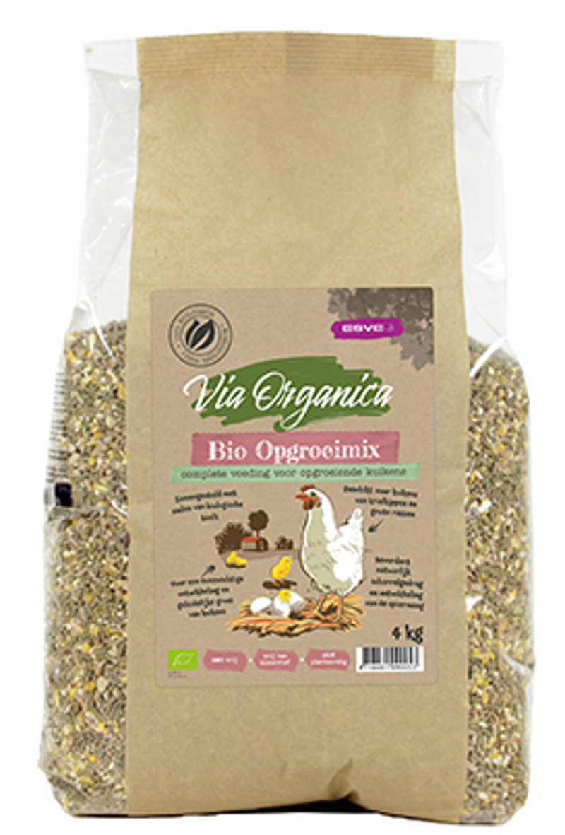 VIA ORGANICA BIO KUIKENOPGROEIMIX 4 KG