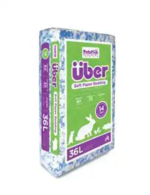 UBER PAPER BEDDING BLUE/WHITE 36 LTR
