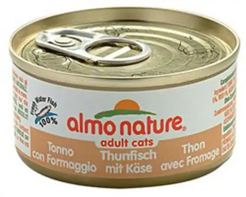ALMO NATURE CAT TONIJN KIP MET KAAS 70 GR.