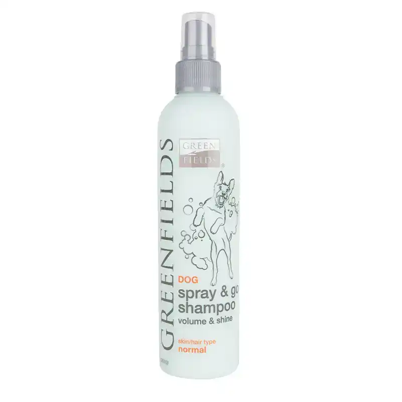 GREENFIELDS DOG SHAMPOO ON THE RUN SPRAY&GO 250ML