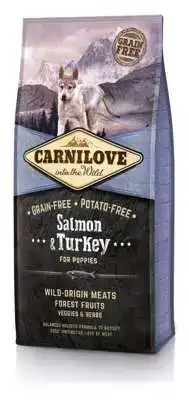 CARNILOVE SALMON & TURKEY PUPPIES 12 KG SALMON & TURKEY