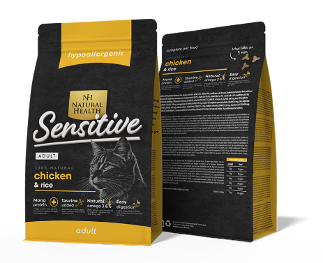 NATURAL HEALTH CAT ADULT KIP 400 GRAM