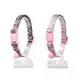 DUVO+ KATTENHALSBAND PANTER ZWART/ROZE