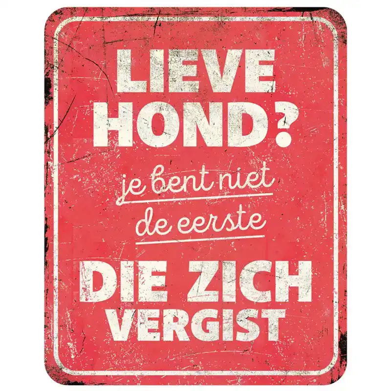 D&D WAARSCHUWINGSBORD GENERAL 1 ROOD
