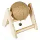 SISAL KRABBAL KONIJNEN & KNAAGDIEREN 17X17X16CM HOUTKLEURIG