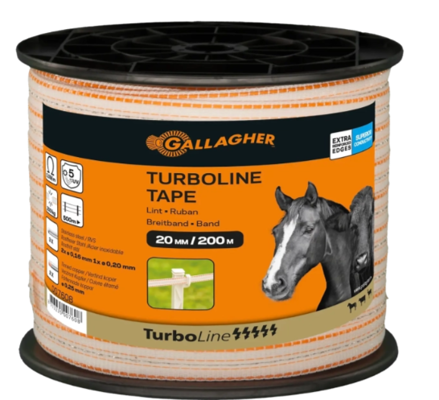 TURBOLINE LINT 20MM WIT 200M