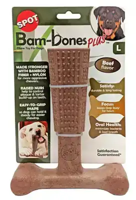 SPOT BAMBONES EASY GRIP BEEF LARGE