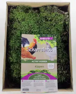 SCHARRELMOS VOOR PLUIMVEE