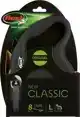 FLEXI CLASSIC LINT L/8M ZWART