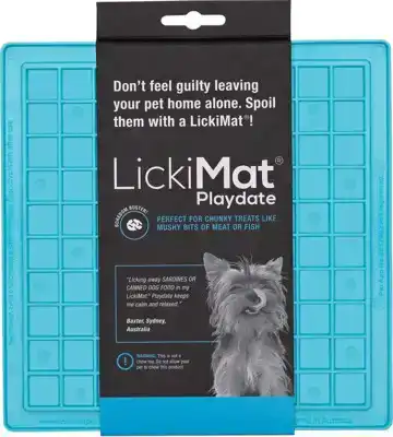 LICKIMAT LIKMAT PLAYDATE HOND TURQUOISE 20CM