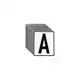 HORKA HANG DRESSUUR LETTERS BASIS SET VAN 8 ZWART