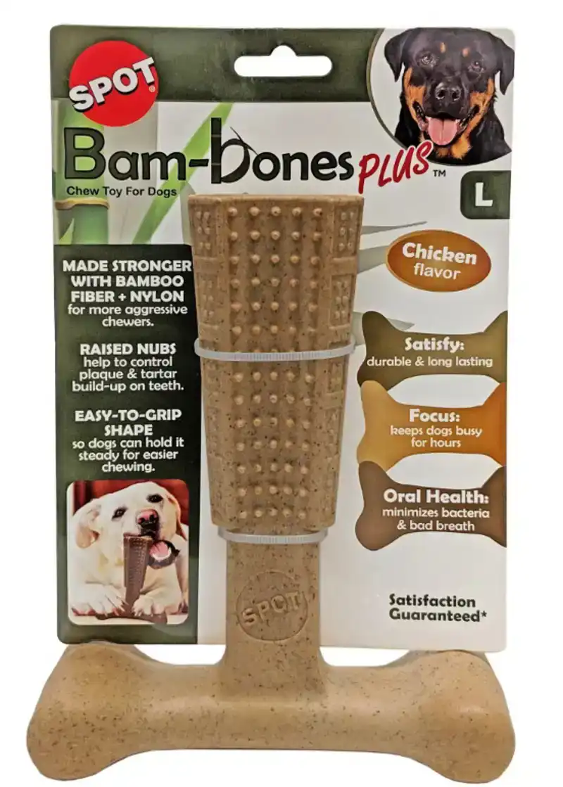 SPOT BAMBONES EASY GRIP CHICKEN LARGE