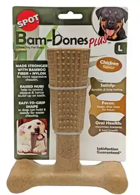 SPOT BAMBONES EASY GRIP CHICKEN LARGE