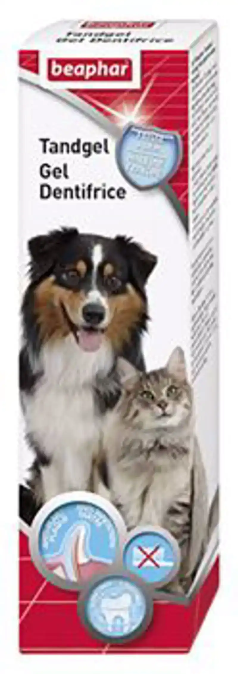 BEAPHAR TANDGEL HOND/KAT 100 GR GEBITSVERZORGING