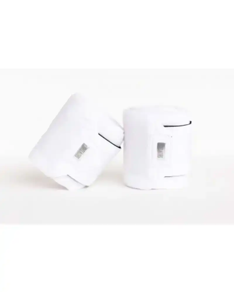 SHOWTIME CROWN BANDAGE SET 4 STUKS WIT