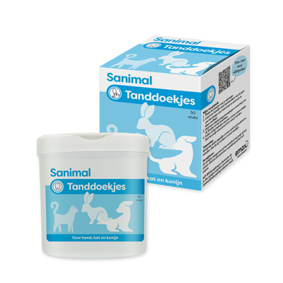 SANIMAL TANDDOEKJES 50 STUKS