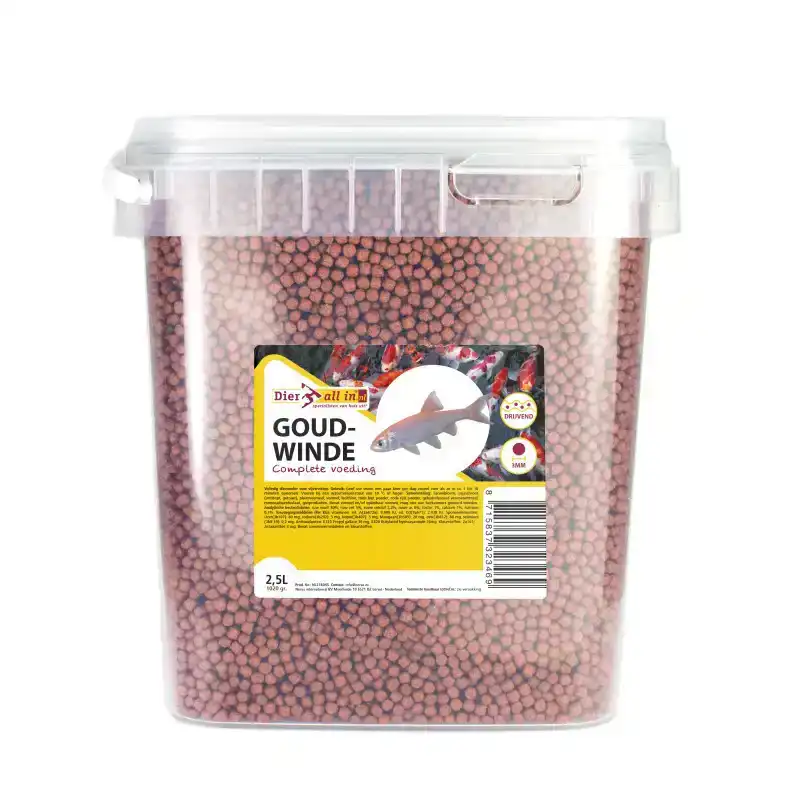 DIER ALL IN GOUDWINDE VOER 2,5 LITER
