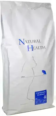 NATURAL HEALTH CAT CARNIVORE FISH 15 KG