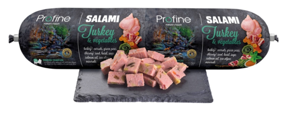 PROFINE SALAMI TURKEY WITH VEGETABLES 800 GR