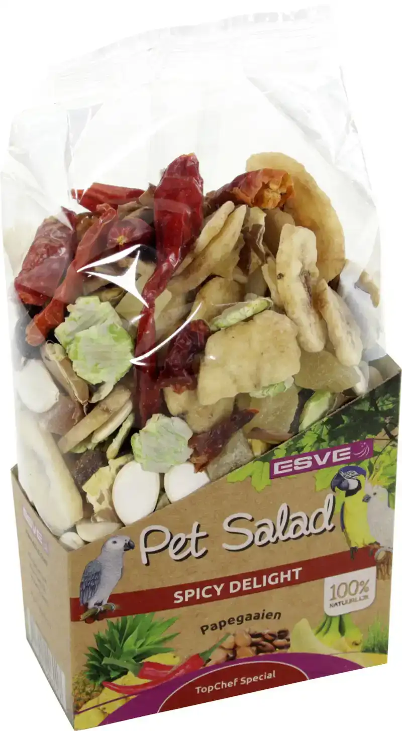 PET SALAD - SPICY DELIGHT VOGEL 175 GRAM