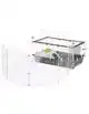PARKHOME 100 ZWART 95X177,5X56 CM