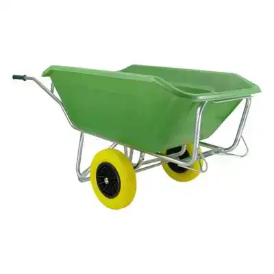 KRUIWAGEN FORT F&S, 350L GROEN, VERZ. ONDERSTEL 2 NMLWIEL