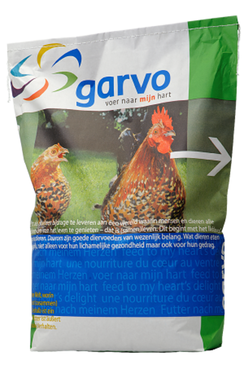 GARVO VOLLEDIGE LEGKORREL MET KRUIDEN 20KG - 7308