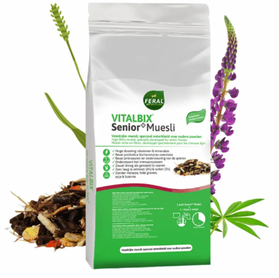 VITALBIX SENIOR+ MUESLI 20 KG